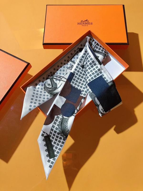 Hermes silk ribbon 5X86cm E10 (24)