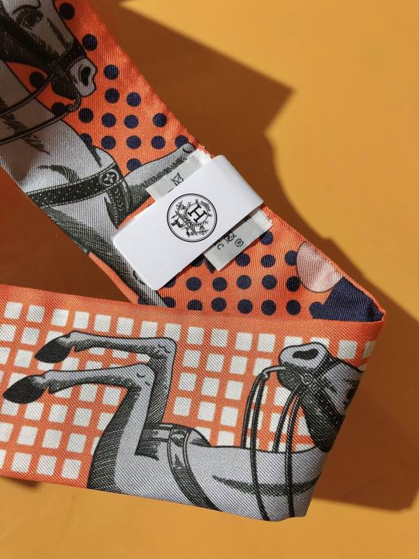 Hermes silk ribbon 5X86cm E10 (32)