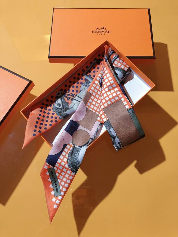 Hermes silk ribbon 5X86cm E10 (33)