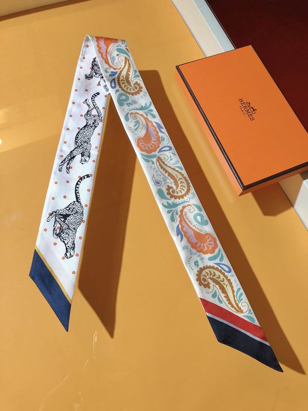 Hermes silk ribbon 5X86cm E11 (11)