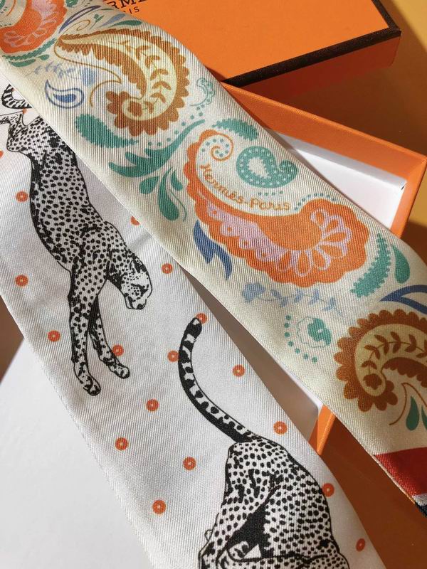 Hermes silk ribbon 5X86cm E11 (13)