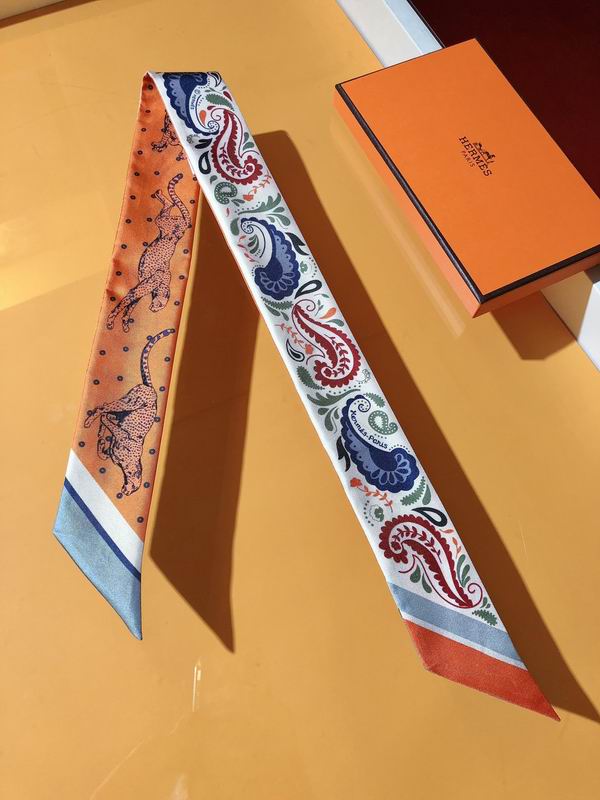 Hermes silk ribbon 5X86cm E11 (20)