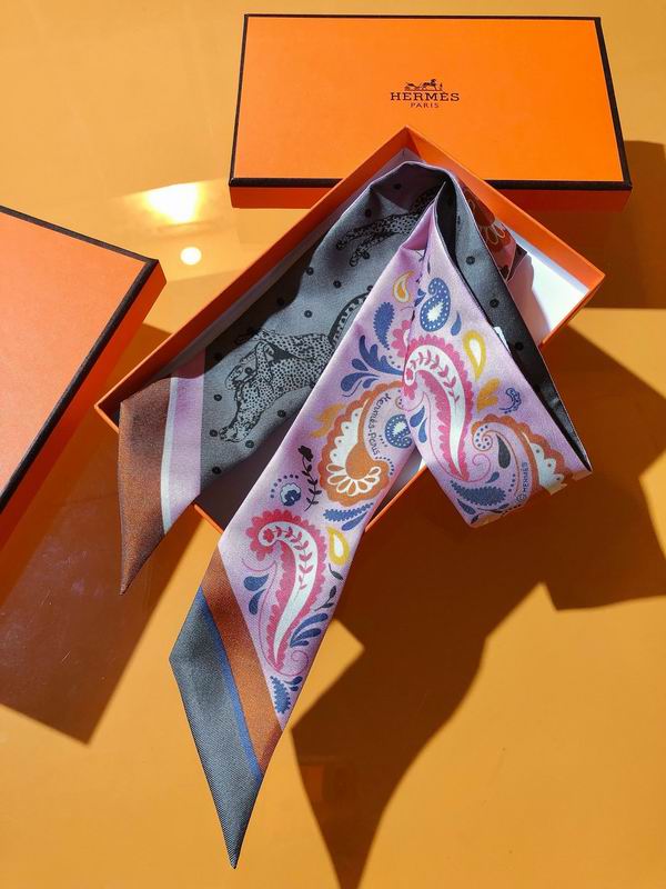 Hermes silk ribbon 5X86cm E11 (6)