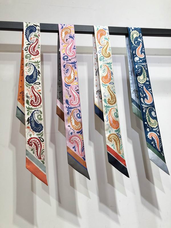 Hermes silk ribbon 5X86cm E11 (9)