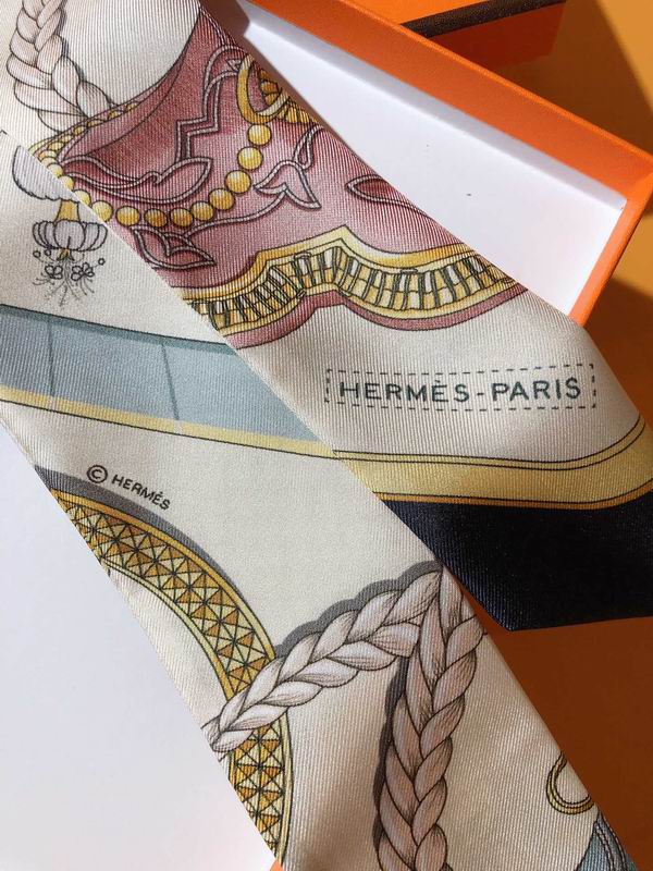 Hermes silk ribbon 5X86cm E13 (13)