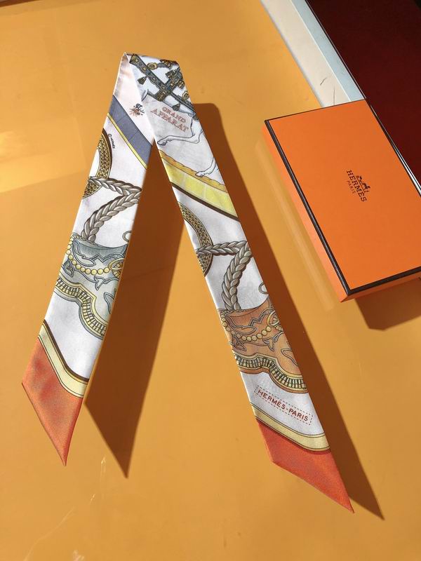 Hermes silk ribbon 5X86cm E13 (20)