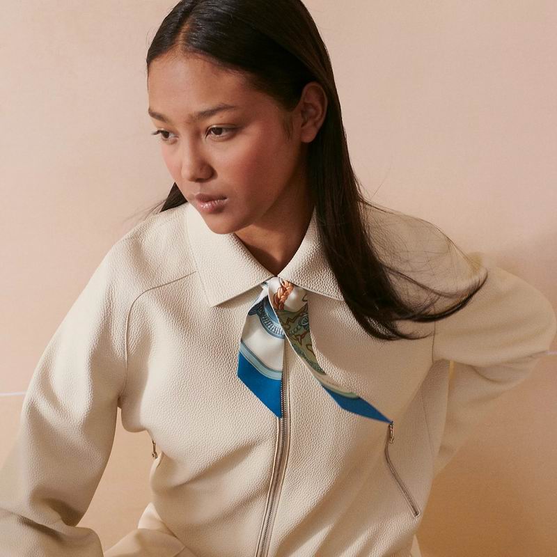 Hermes silk ribbon 5X86cm E13 (7)