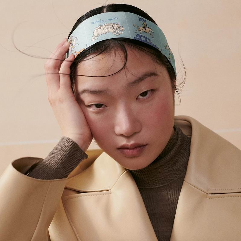 Hermes silk ribbon 5X86cm E14 (25)