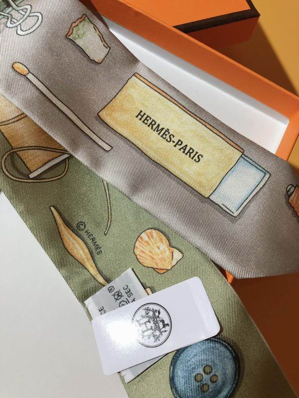 Hermes silk ribbon 5X86cm E18 (13)