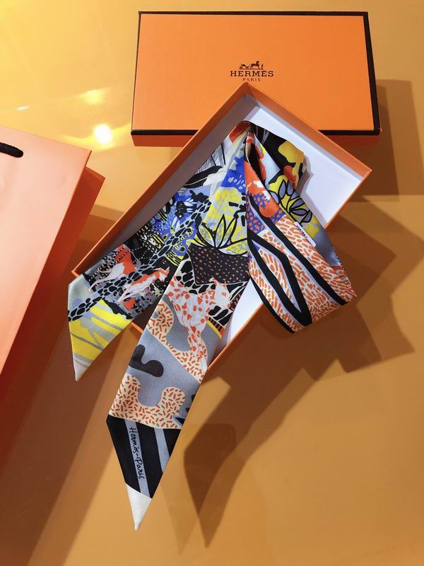 Hermes silk ribbon 5X86cm E19 (32)