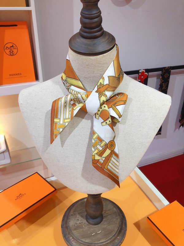 Hermes silk ribbon 5X86cm E20 (11)