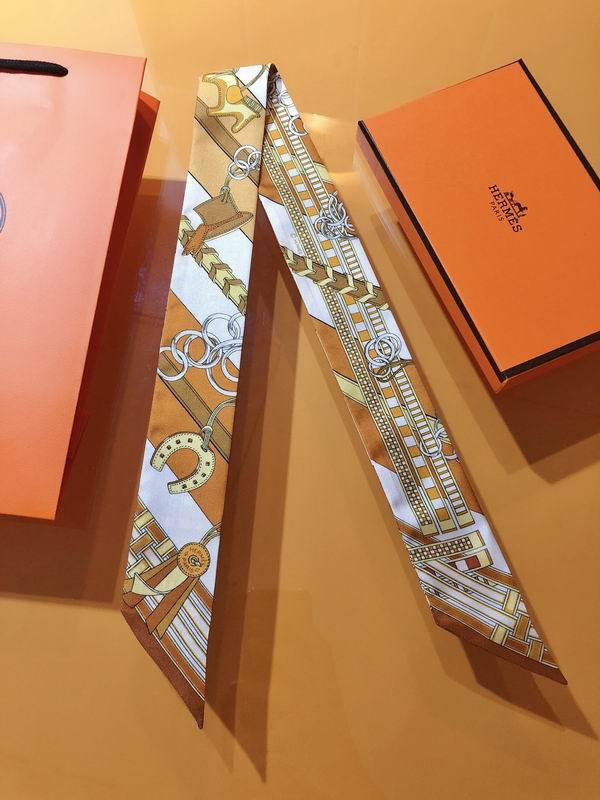Hermes silk ribbon 5X86cm E20 (15)