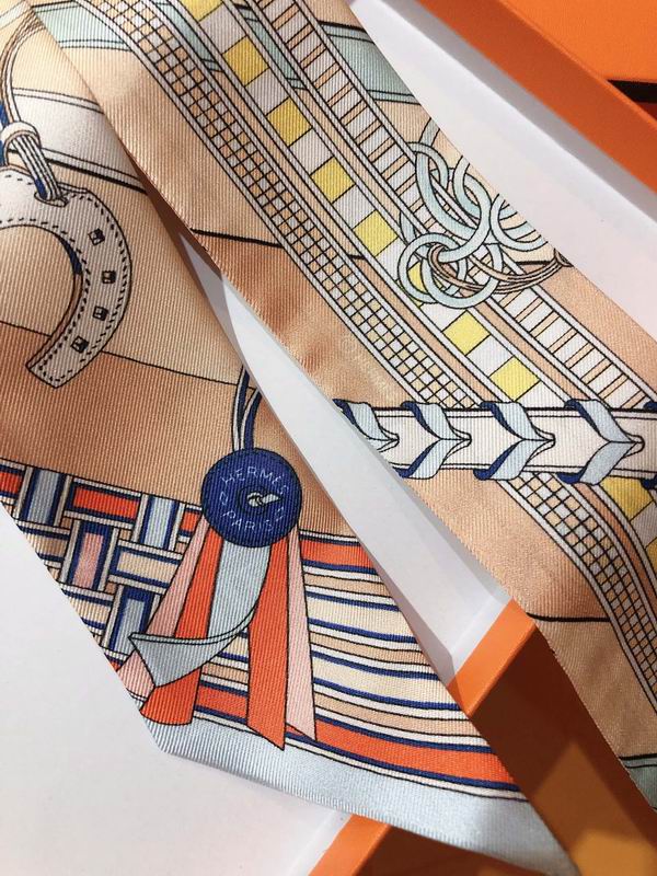 Hermes silk ribbon 5X86cm E20 (21)