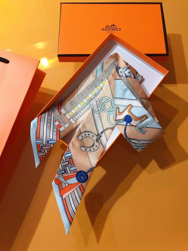 Hermes silk ribbon 5X86cm E20 (23)