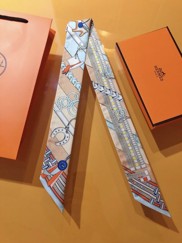 Hermes silk ribbon 5X86cm E20 (24)