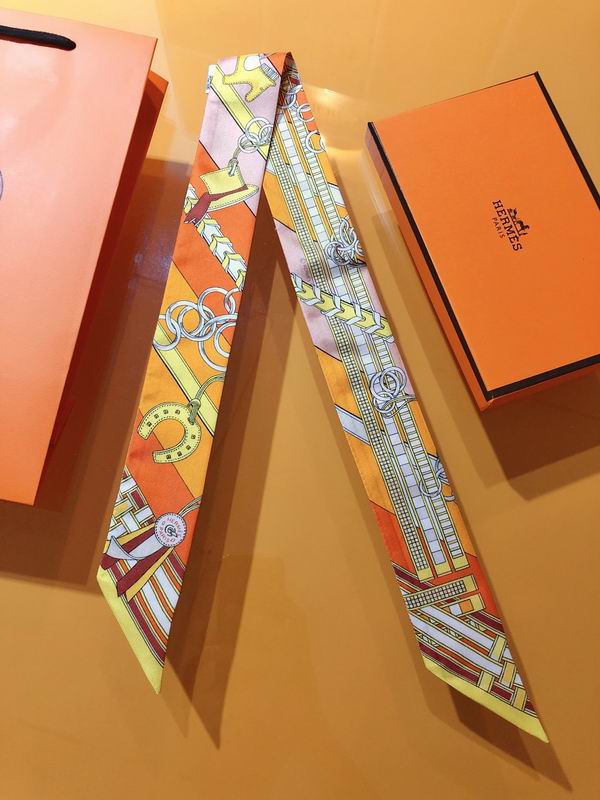 Hermes silk ribbon 5X86cm E20 (33)