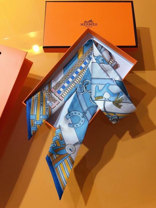 Hermes silk ribbon 5X86cm E20 (5)