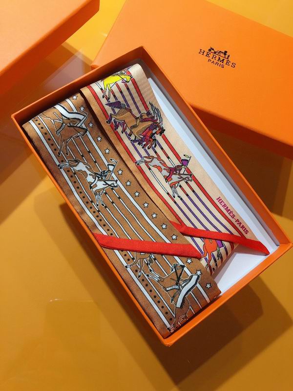 Hermes silk ribbon 5X86cm E21 (26)