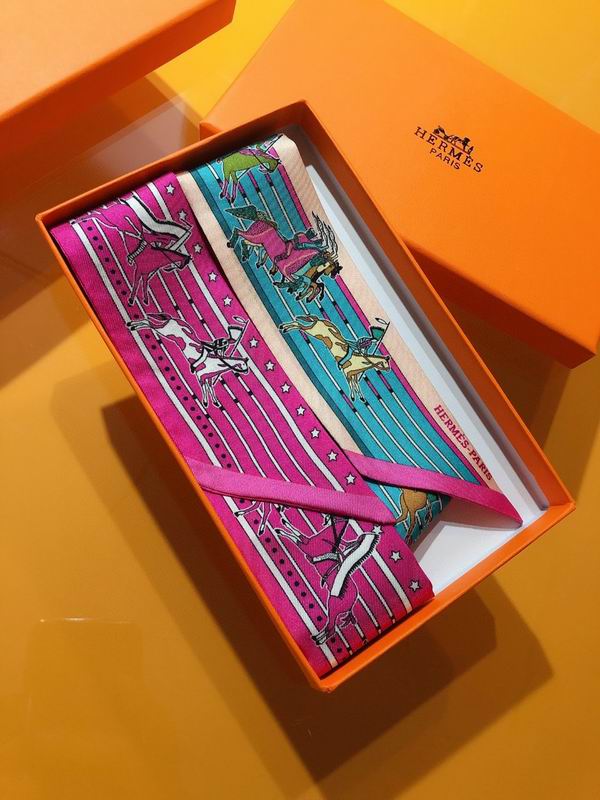 Hermes silk ribbon 5X86cm E21 (6)