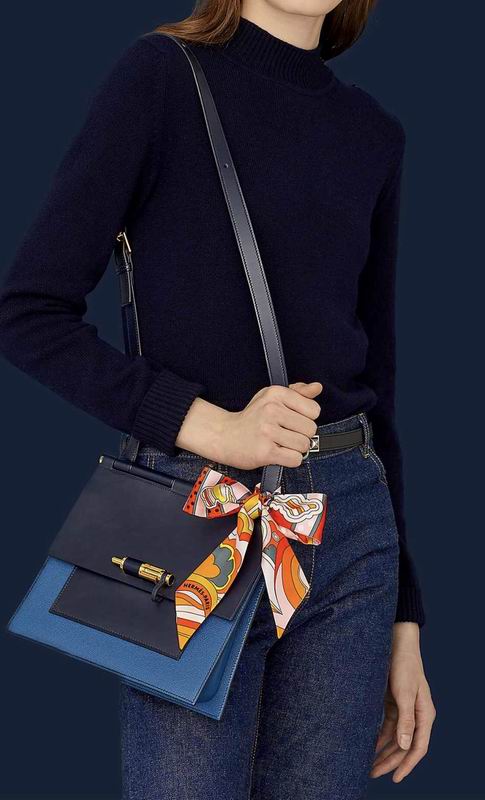 Hermes silk ribbon 5X86cm E22 (25)