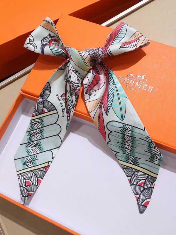 Hermes silk ribbon 5X86cm E23 (32)