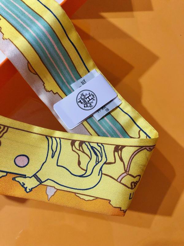 Hermes silk ribbon 5X86cm E25 (31)