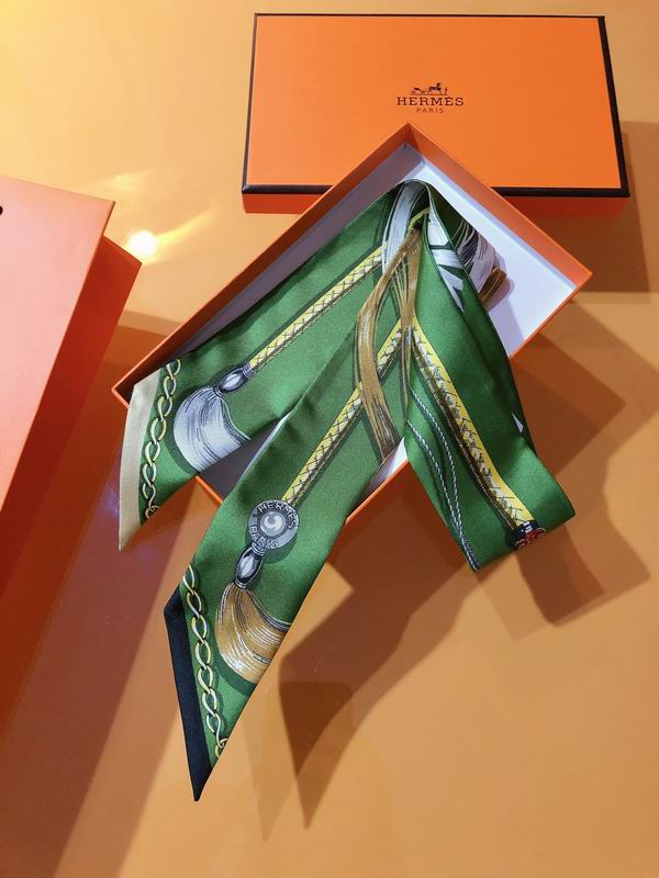 Hermes silk ribbon 5X86cm E26 (23)