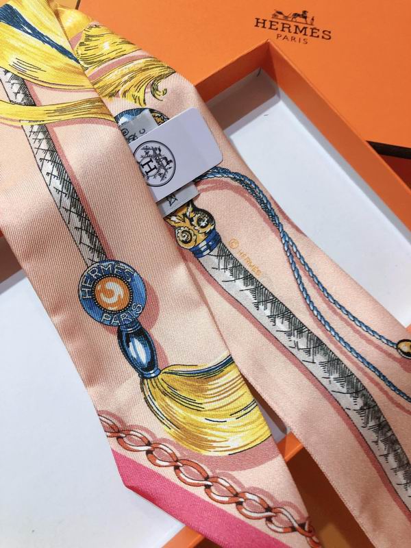 Hermes silk ribbon 5X86cm E26 (30)