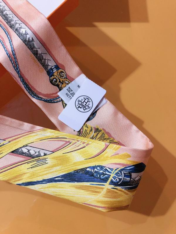 Hermes silk ribbon 5X86cm E26 (31)