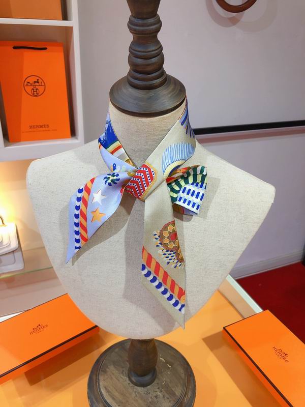 Hermes silk ribbon 5X86cm E27 (20)