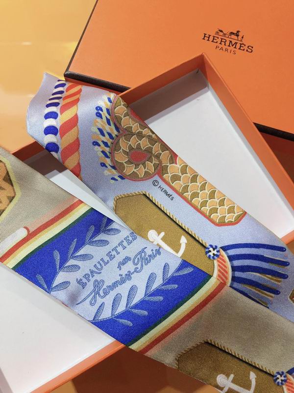 Hermes silk ribbon 5X86cm E27 (21)