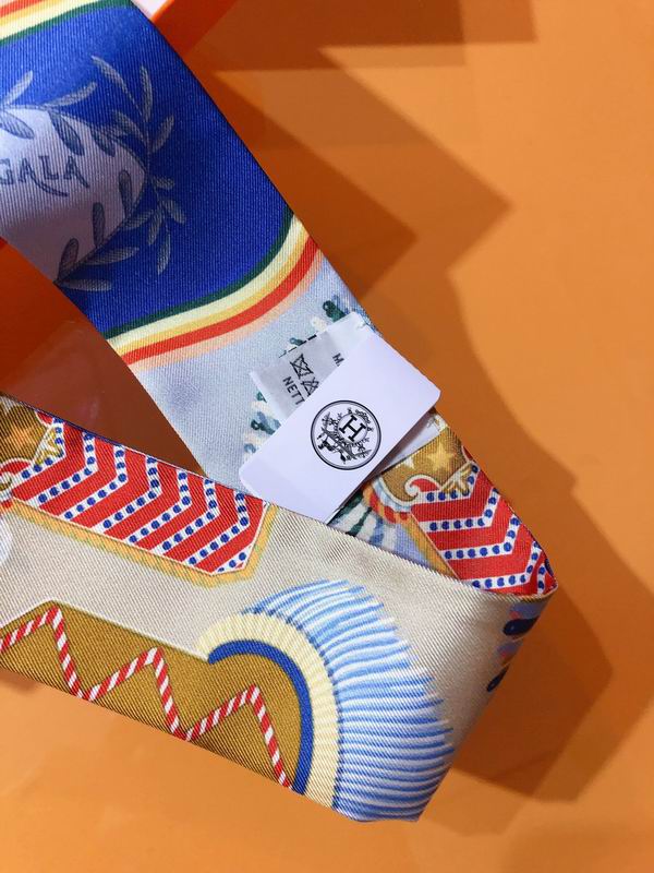 Hermes silk ribbon 5X86cm E27 (22)