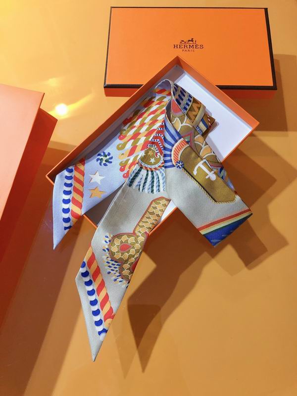 Hermes silk ribbon 5X86cm E27 (23)