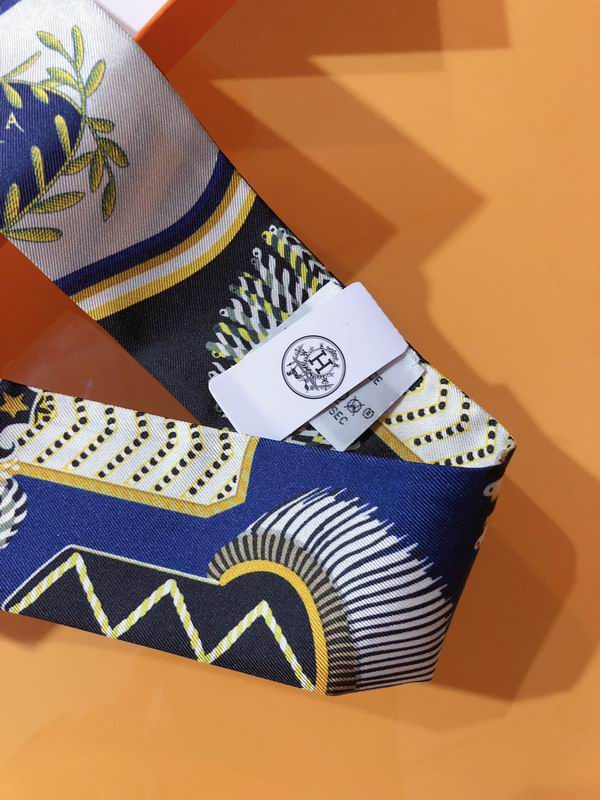 Hermes silk ribbon 5X86cm E27 (4)