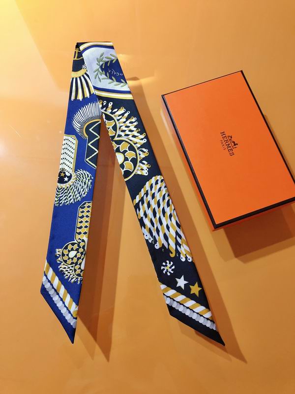 Hermes silk ribbon 5X86cm E27 (6)