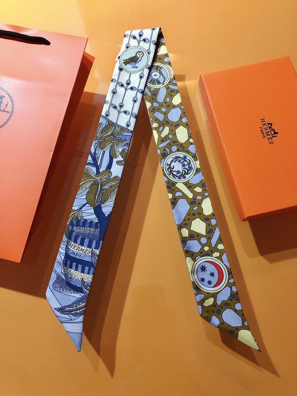 Hermes silk ribbon 5X86cm E29 (22)