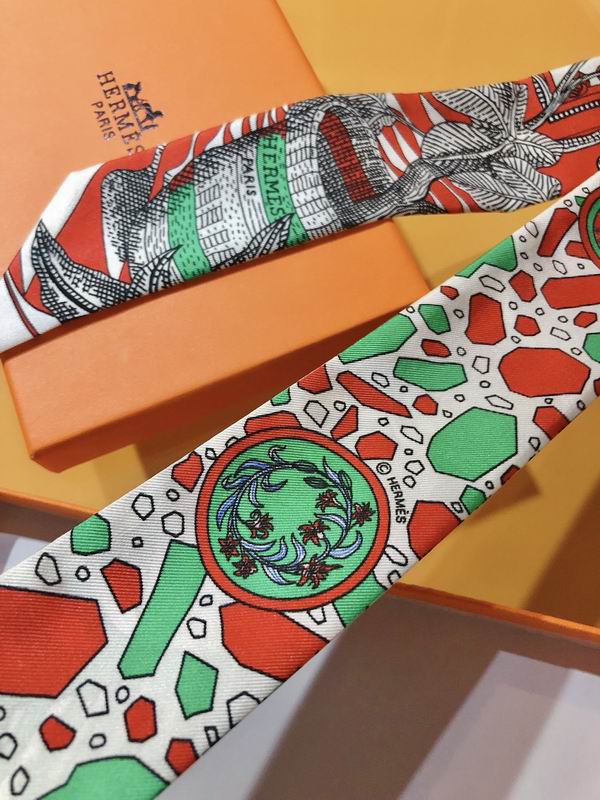 Hermes silk ribbon 5X86cm E29 (26)