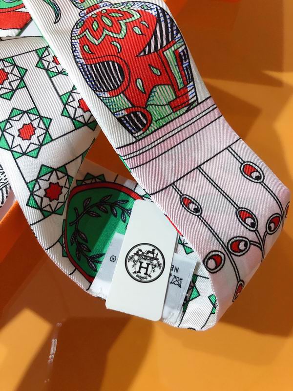 Hermes silk ribbon 5X86cm E29 (27)