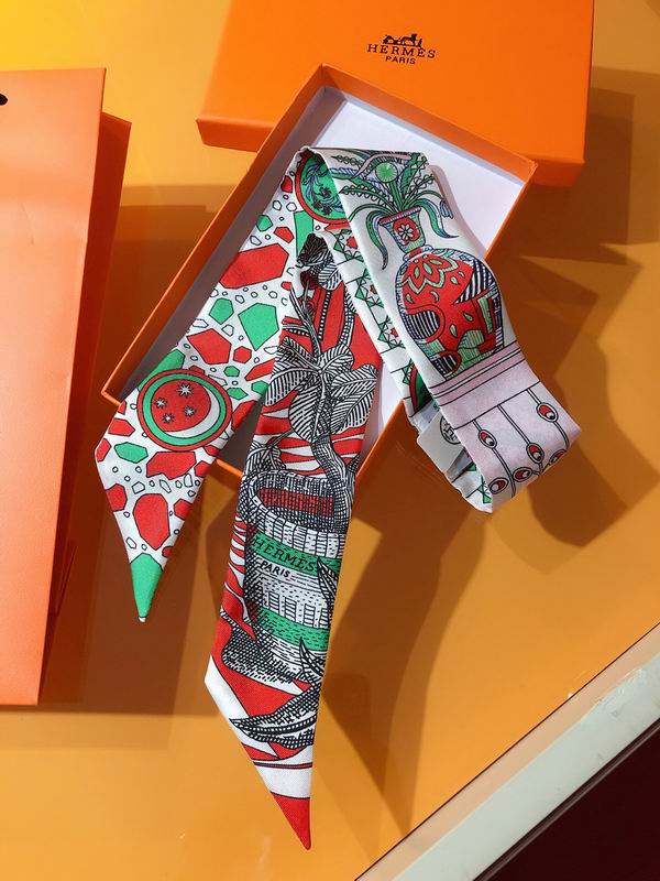 Hermes silk ribbon 5X86cm E29 (28)