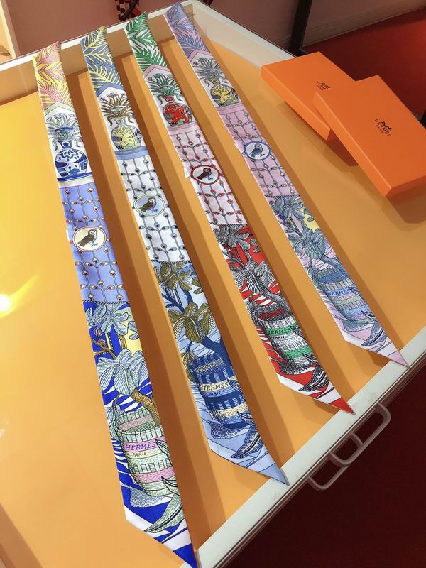 Hermes silk ribbon 5X86cm E29 (32)