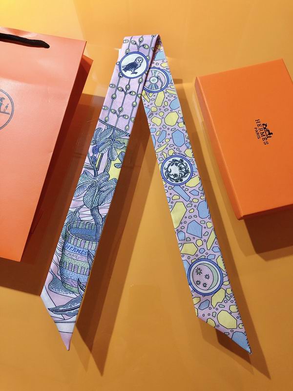 Hermes silk ribbon 5X86cm E29 (6)