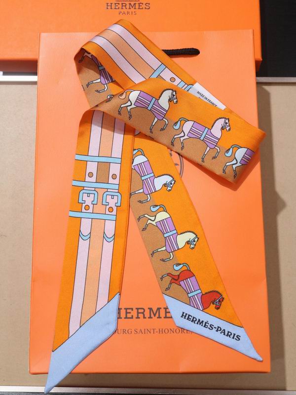 Hermes silk ribbon 5X86cm E30 (24)
