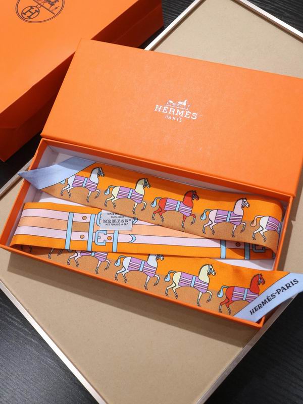 Hermes silk ribbon 5X86cm E30 (26)