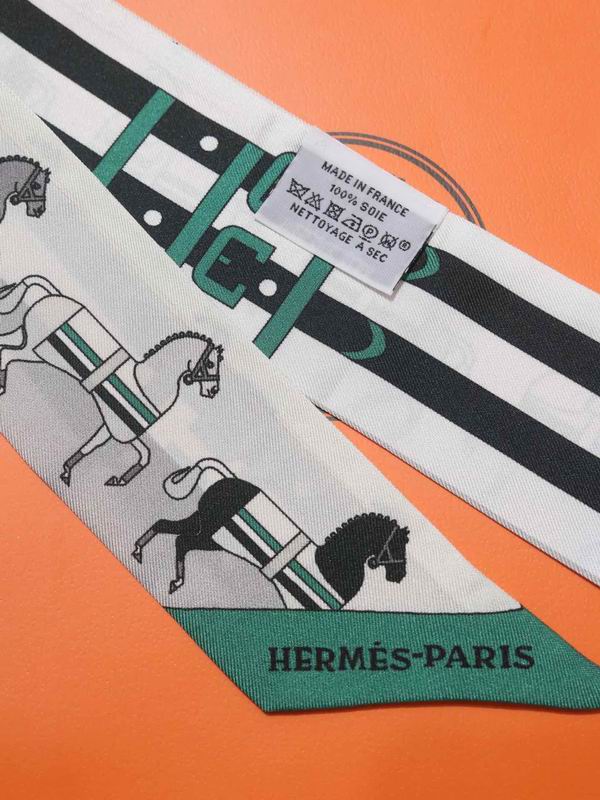 Hermes silk ribbon 5X86cm E30 (3)