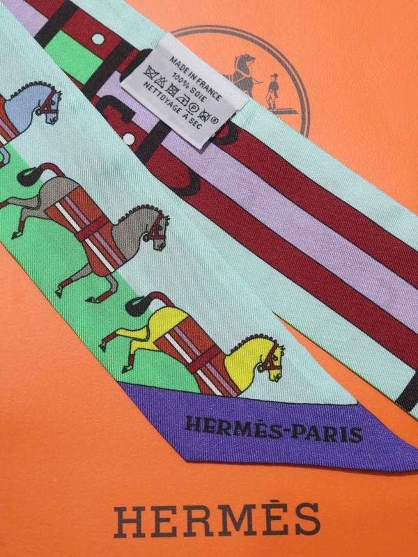 Hermes silk ribbon 5X86cm E30 (30)