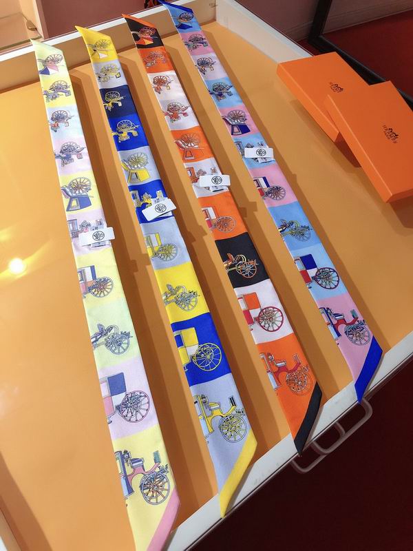 Hermes silk ribbon 5X86cm E31 (1)