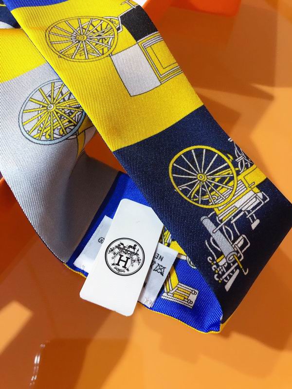 Hermes silk ribbon 5X86cm E31 (4)