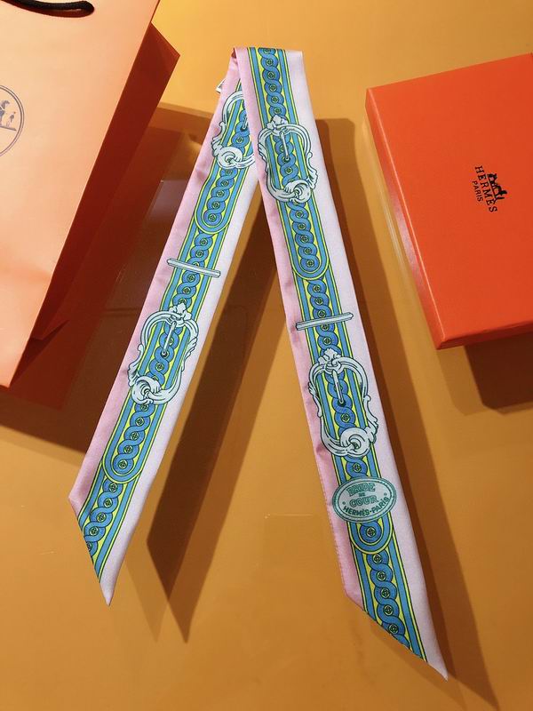 Hermes silk ribbon 5X86cm E33 (14)
