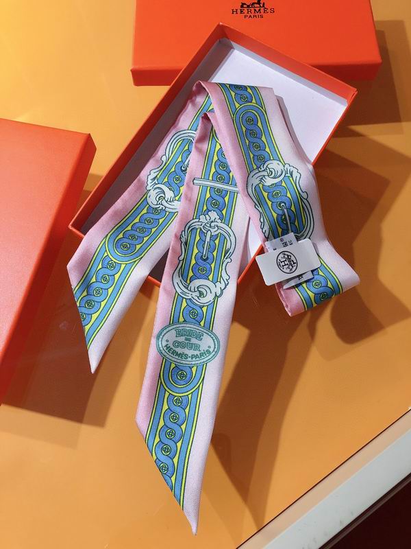 Hermes silk ribbon 5X86cm E33 (15)