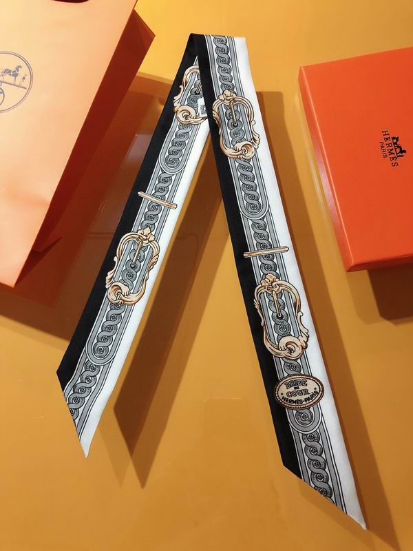 Hermes silk ribbon 5X86cm E33 (23)
